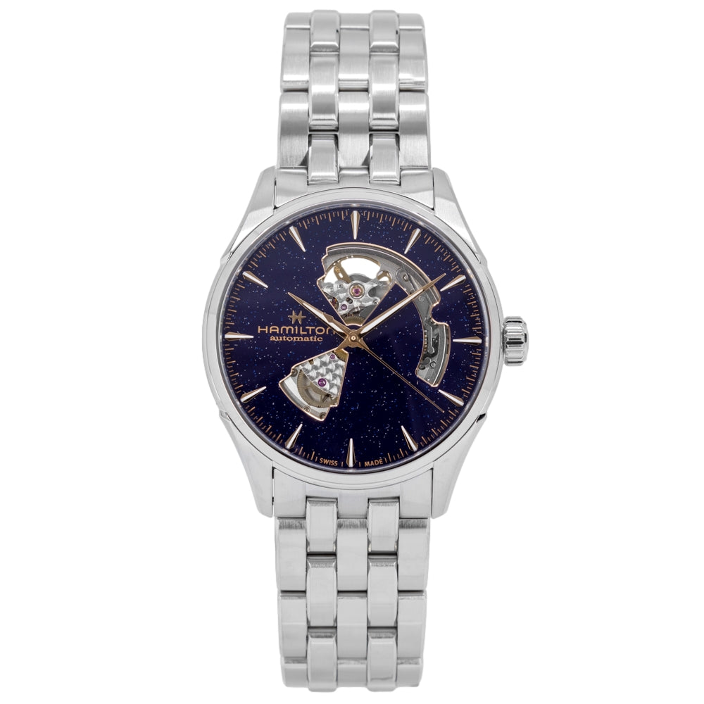 Hamilton Men's H32705140 Jazzmaster Open Heart 42mm Auto