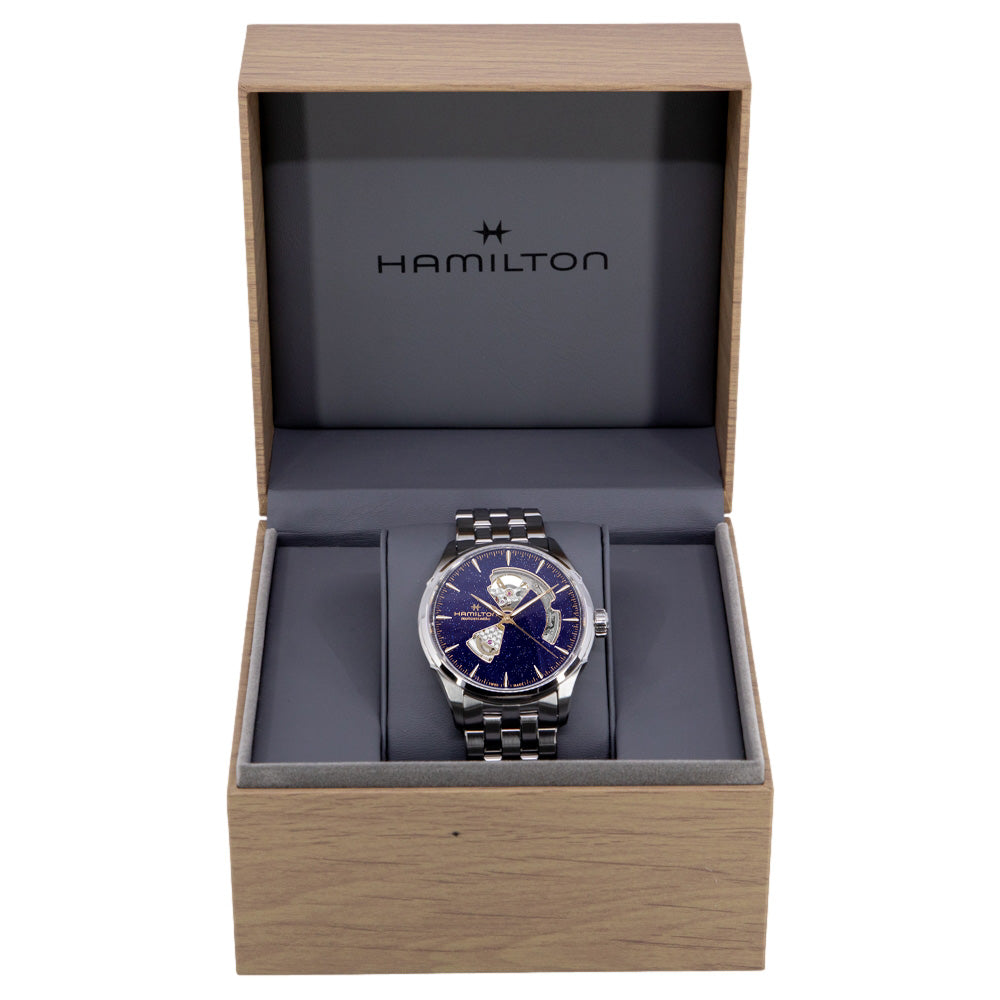 Hamilton Men's H32705140 Jazzmaster Open Heart 42mm Auto