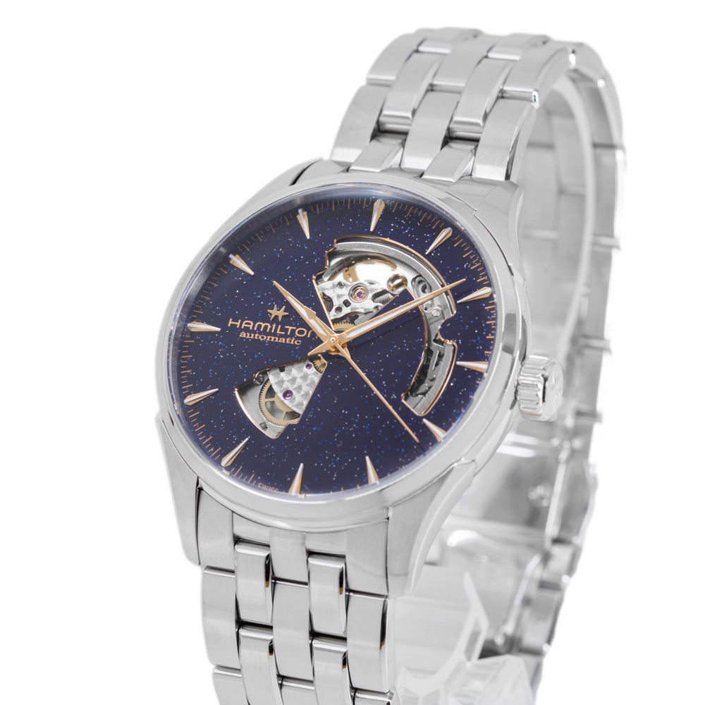 Hamilton Men's H32705140 Jazzmaster Open Heart 42mm Auto