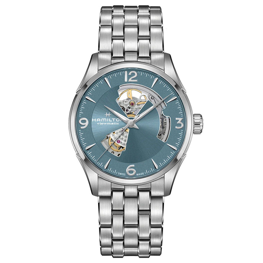 Hamilton Men's H32705142 Jazzmaster Open Heart Watch