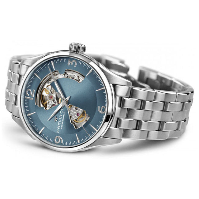 Hamilton Men's H32705142 Jazzmaster Open Heart Watch
