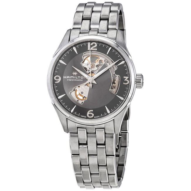 Hamilton H32705181 Jazzmaster Open Heart Grey Watch