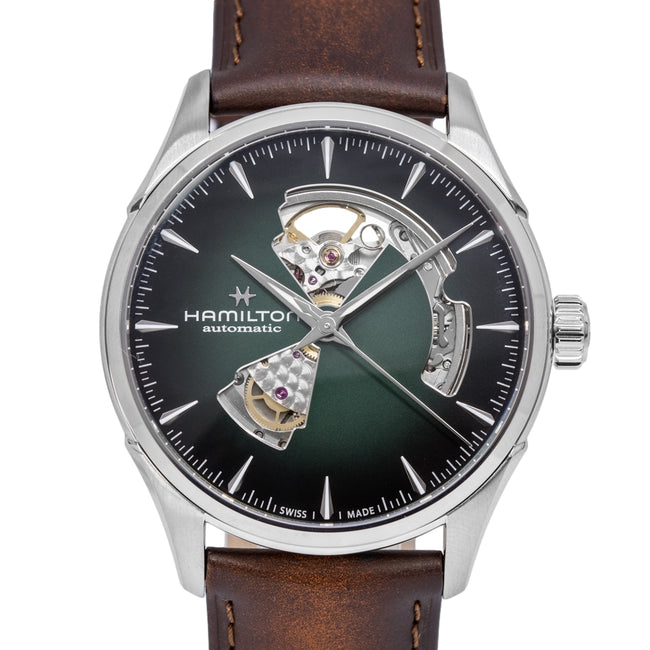 Hamilton Men's H32705560 Jazzmaster Open Heart 42mm Auto