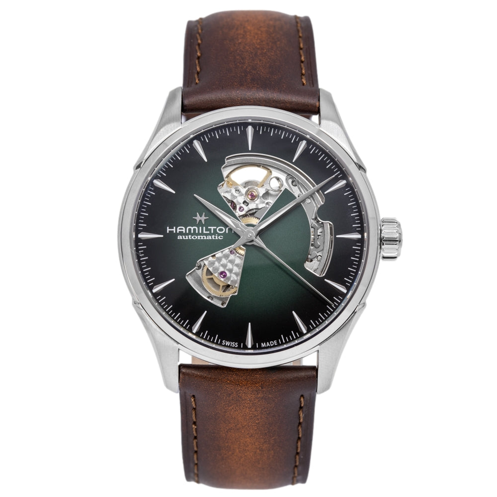 Hamilton Men's H32705560 Jazzmaster Open Heart 42mm Auto