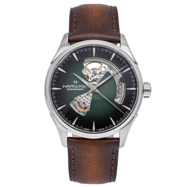 Hamilton Men's H32705560 Jazzmaster Open Heart 42mm Auto