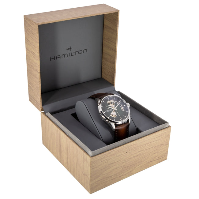 Hamilton Men's H32705560 Jazzmaster Open Heart 42mm Auto
