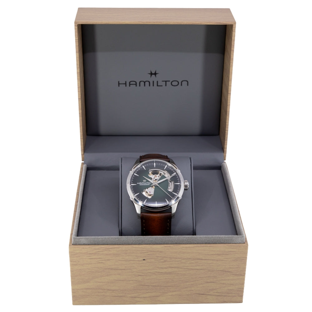 Hamilton Men's H32705560 Jazzmaster Open Heart 42mm Auto