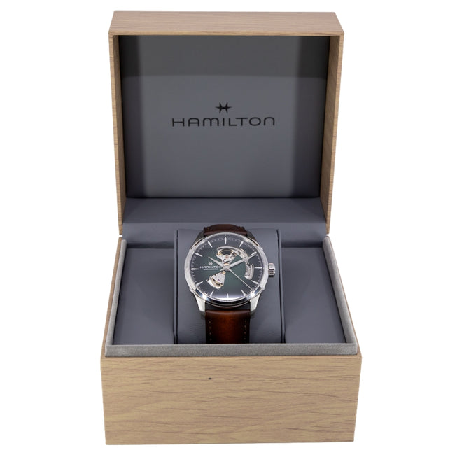 Hamilton Men's H32705560 Jazzmaster Open Heart 42mm Auto