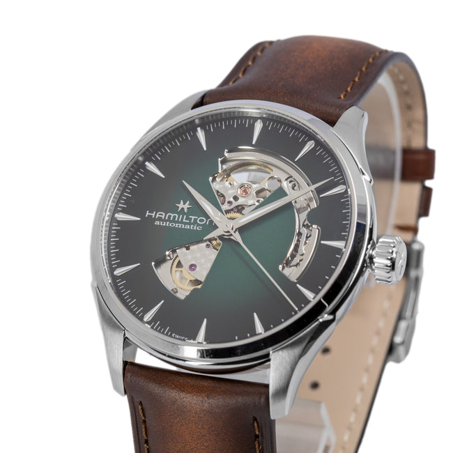 Hamilton Men's H32705560 Jazzmaster Open Heart 42mm Auto