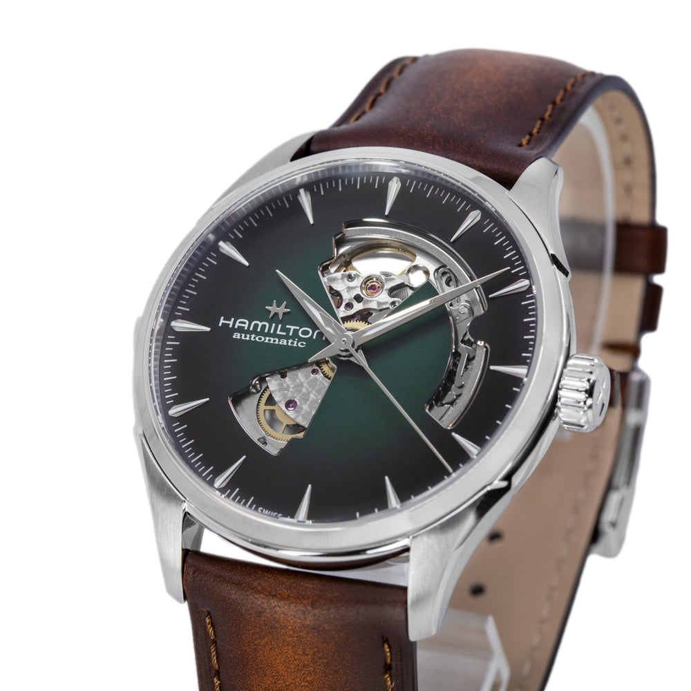 Hamilton Men's H32705560 Jazzmaster Open Heart 42mm Auto