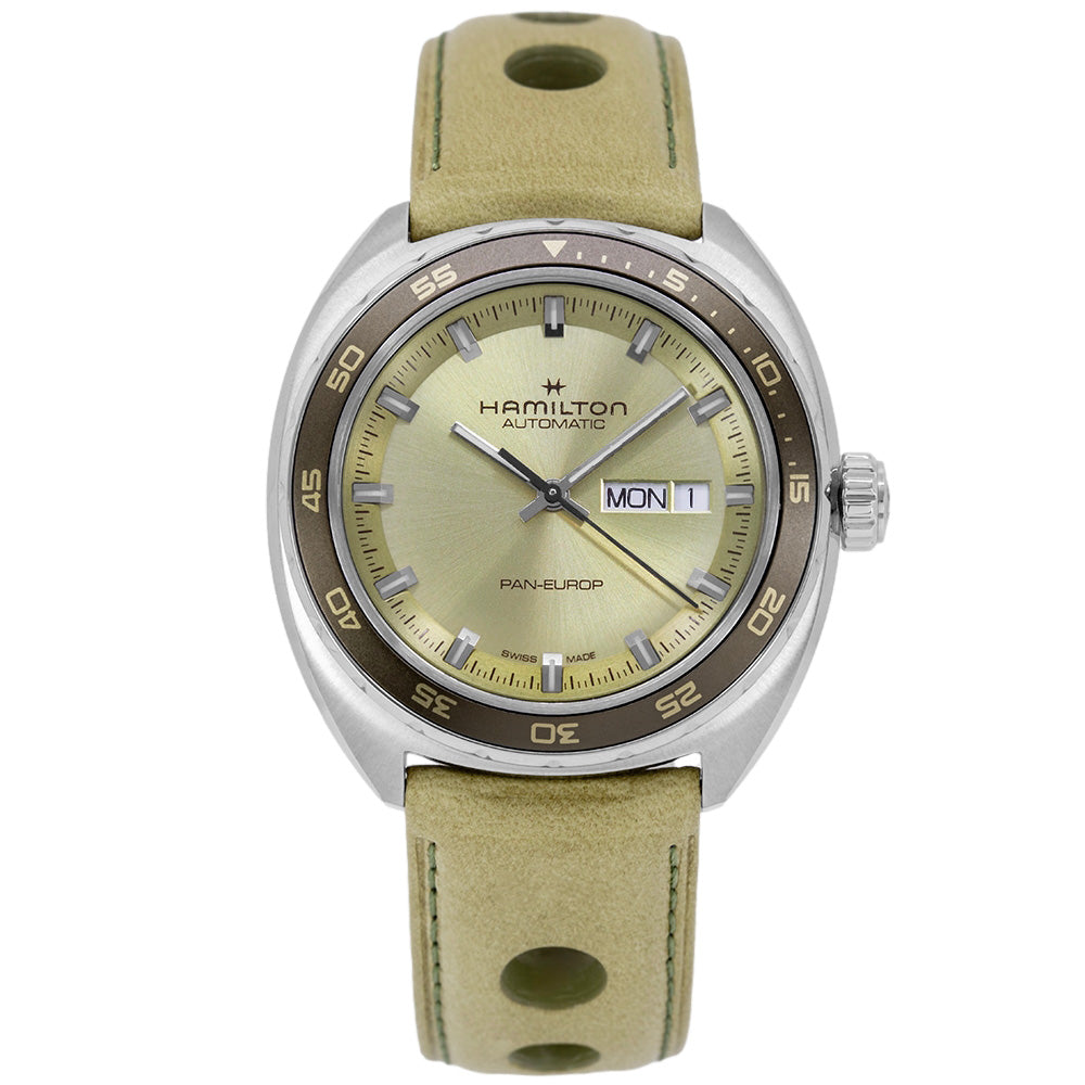 Hamilton Men's H35445860 American Classic Pan Europ Auto