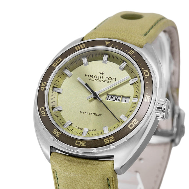 Hamilton Men's H35445860 American Classic Pan Europ Auto
