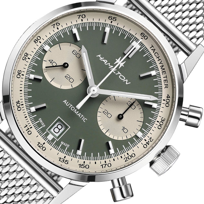 Hamilton Men's H38416160 Intra-Matic Chronograph Watch