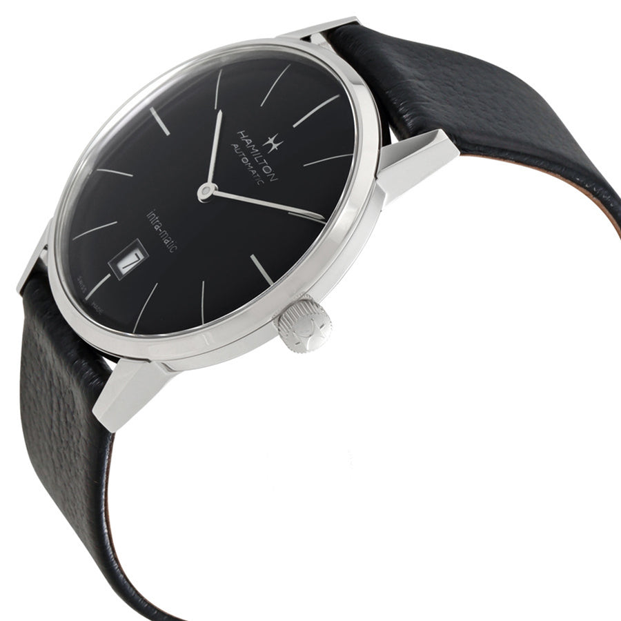 Hamilton Men's H38455731 Black Dial Watch