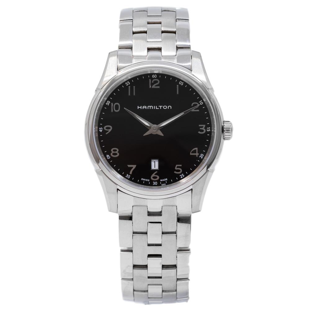 Hamilton Men's H38511133 Jazzmaster Thinline BlackDial Watch