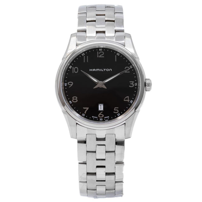 Hamilton Men's H38511133 Jazzmaster Thinline BlackDial Watch