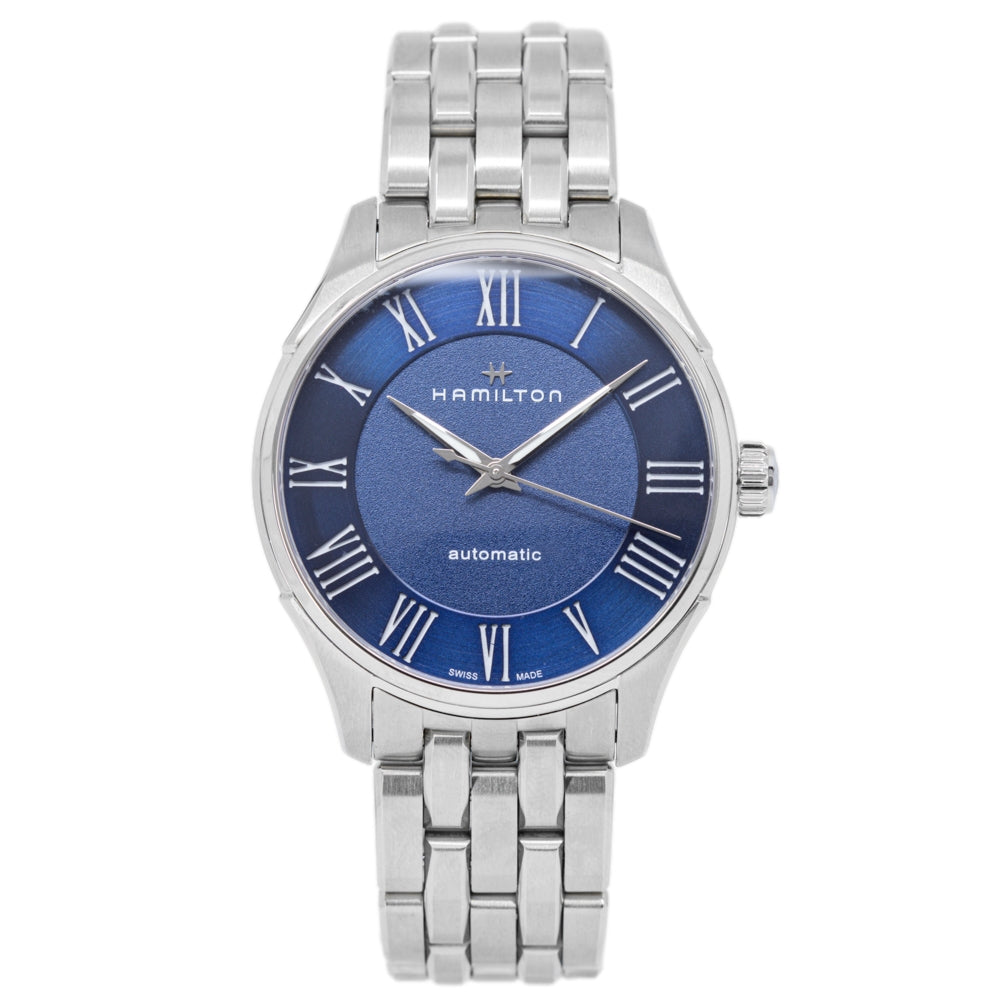 Hamilton Men's H42535140 Jazzmaster Blue Dial Watch