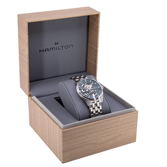 Hamilton Men's H42535160 Jazzmaster Skeleton 40mm Auto