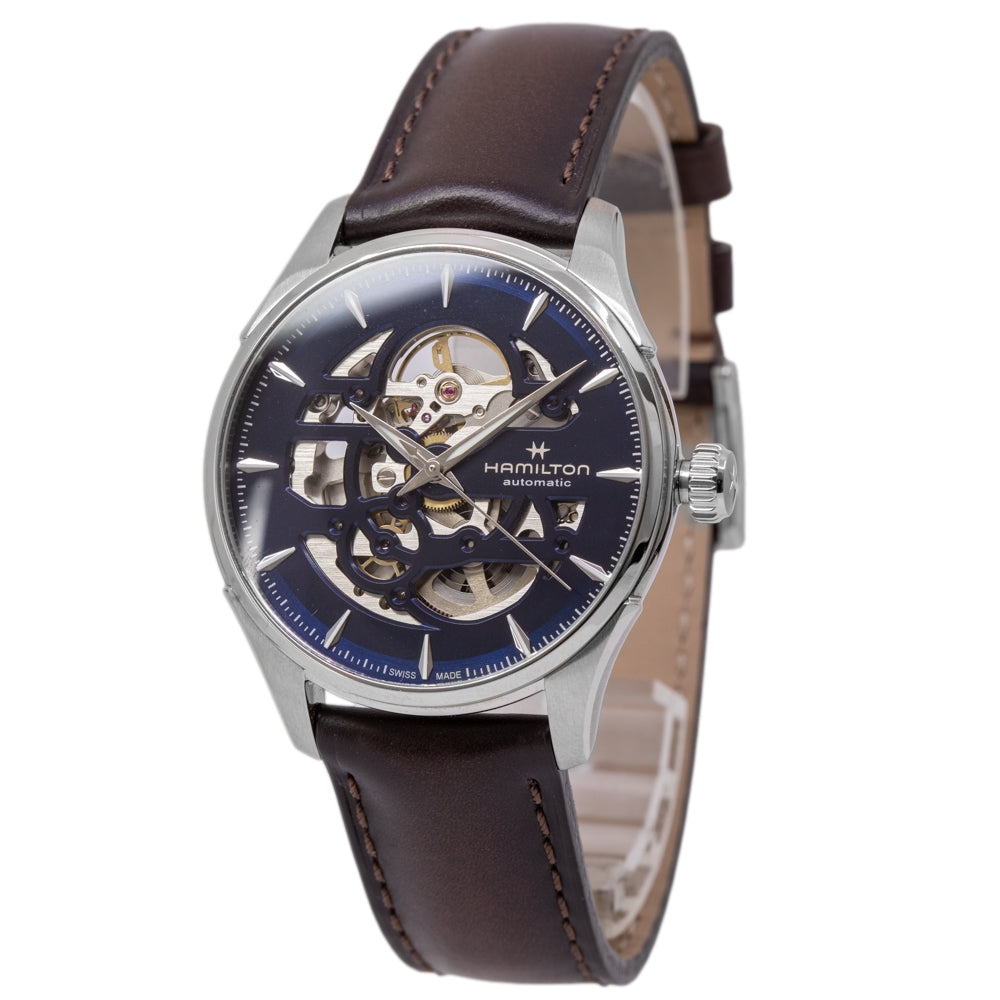 Hamilton Men's H42535541 Jazzmaster Skeleton 40mm Automatic