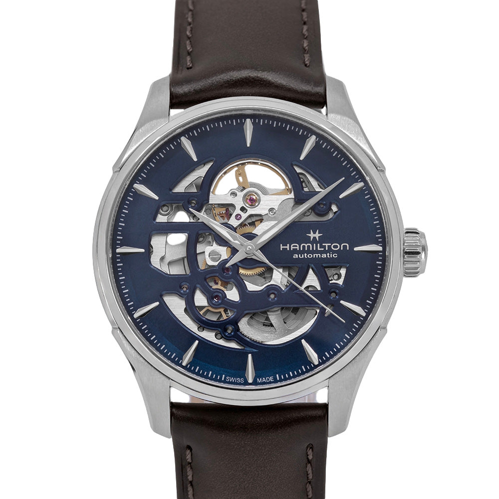 Hamilton Men's H42535541 Jazzmaster Skeleton 40mm Automatic