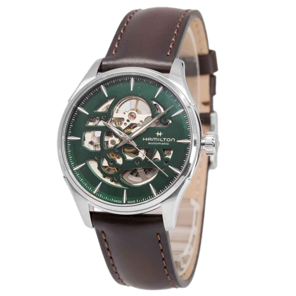 Hamilton Men's H42535560 Jazzmaster Skeleton 40mm Automatic