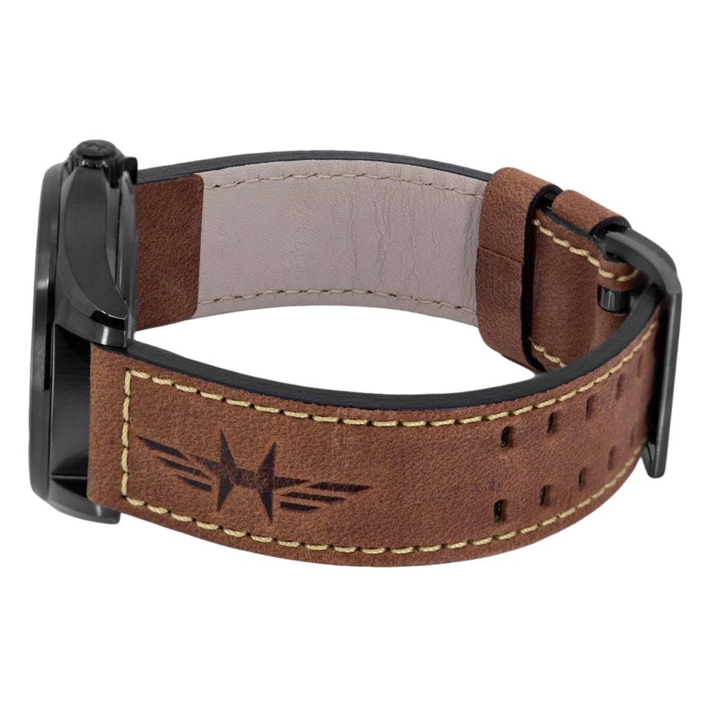 Hamilton Men's H64605531 Khaki Pilot Day Date Auto