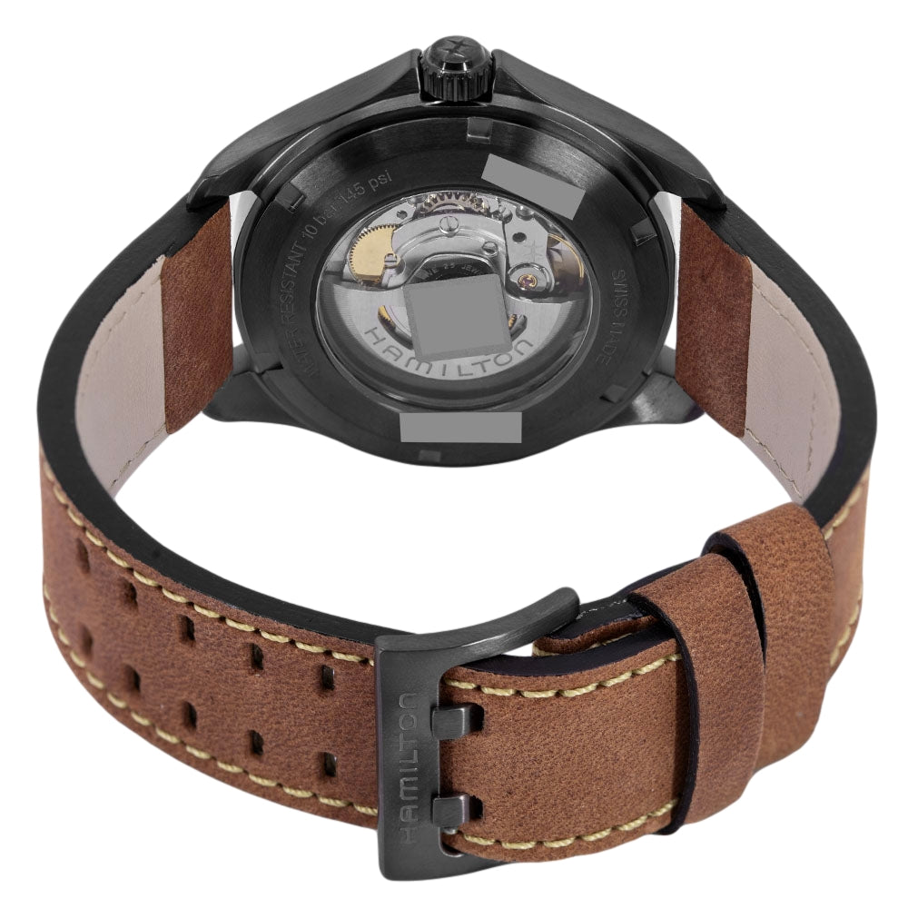 Hamilton Men's H64605531 Khaki Pilot Day Date Auto