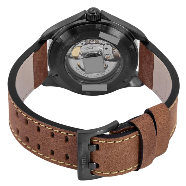 Hamilton Men's H64605531 Khaki Pilot Day Date Auto