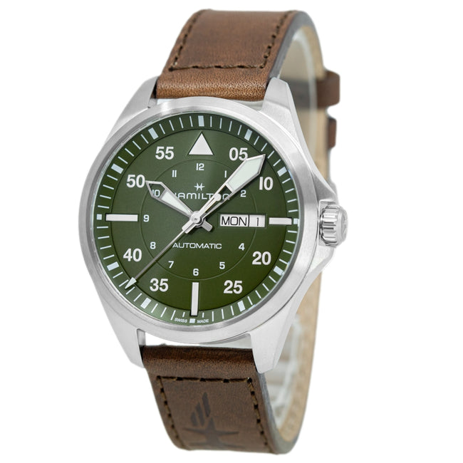 Hamilton Men's H64635560 Khaki Aviation Pilot Automatic