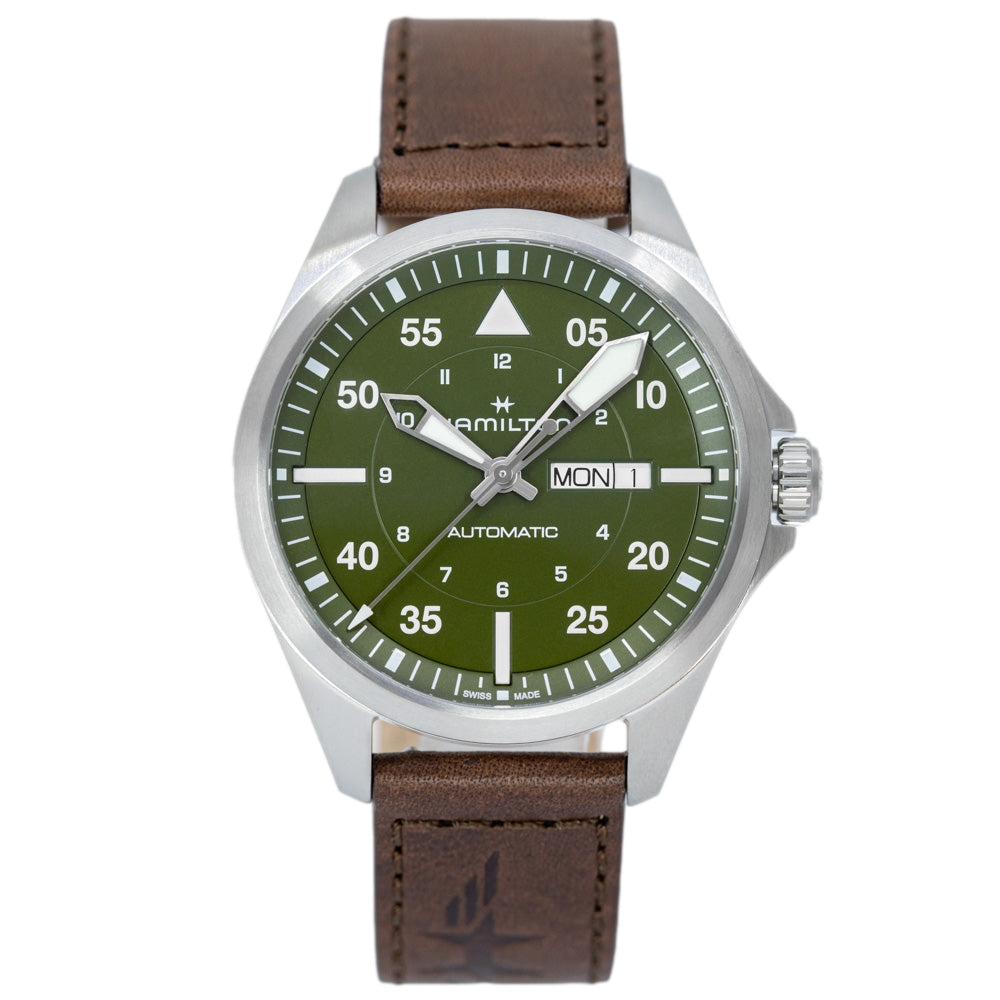 Hamilton Men's H64635560 Khaki Aviation Pilot Automatic