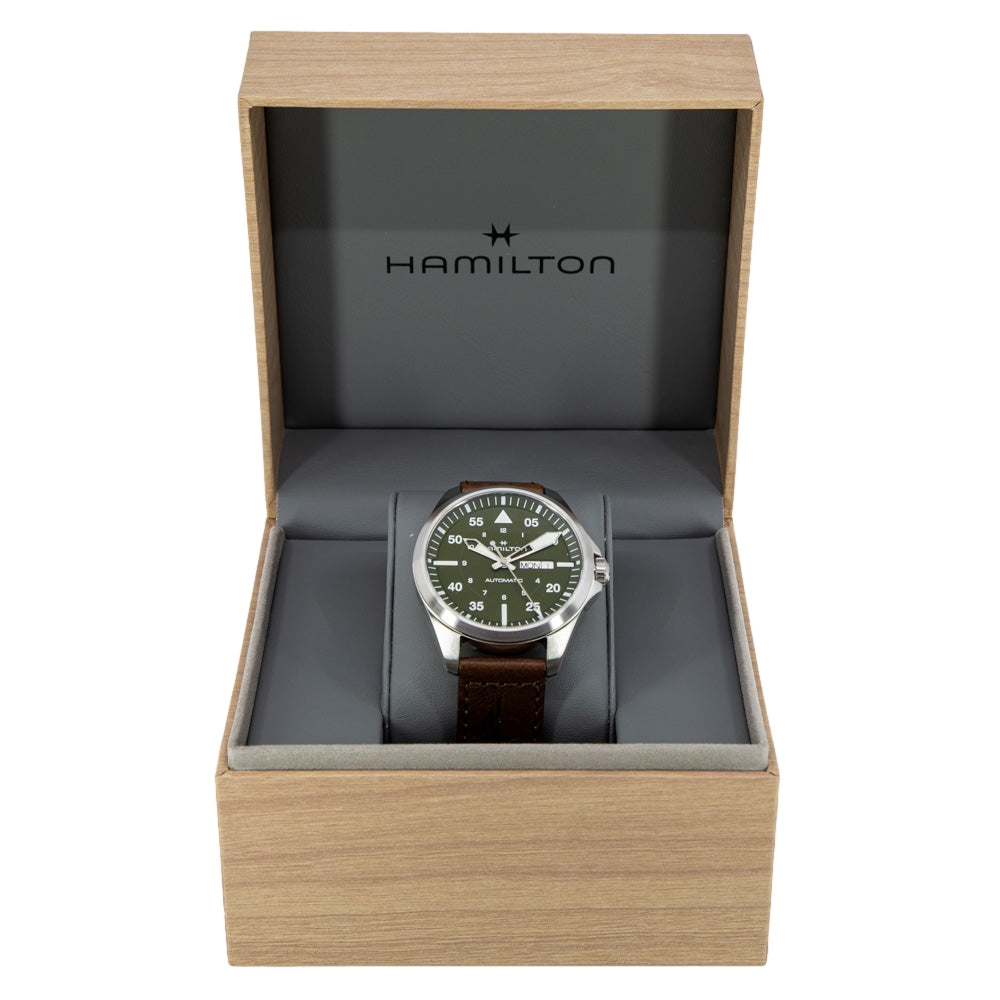 Hamilton Men's H64635560 Khaki Aviation Pilot Automatic