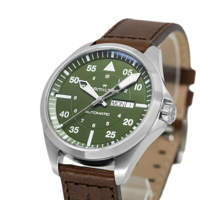 Hamilton Men's H64635560 Khaki Aviation Pilot Automatic