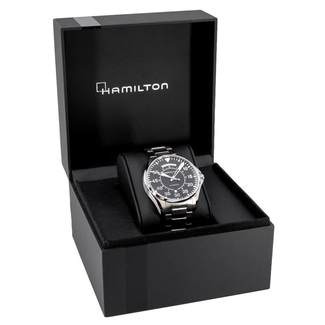 Hamilton Men's H64615135 Khaki Aviation Pilot Day Date Watch