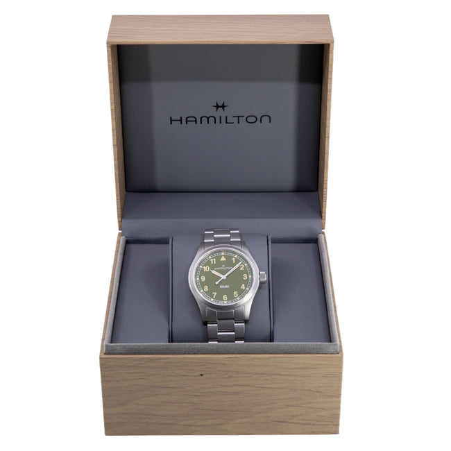 Hamilton Men's H69401160 Khaki Field 38mm Quartz