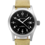 Hamilton Men's H69439933 Khaki Field Black Dial