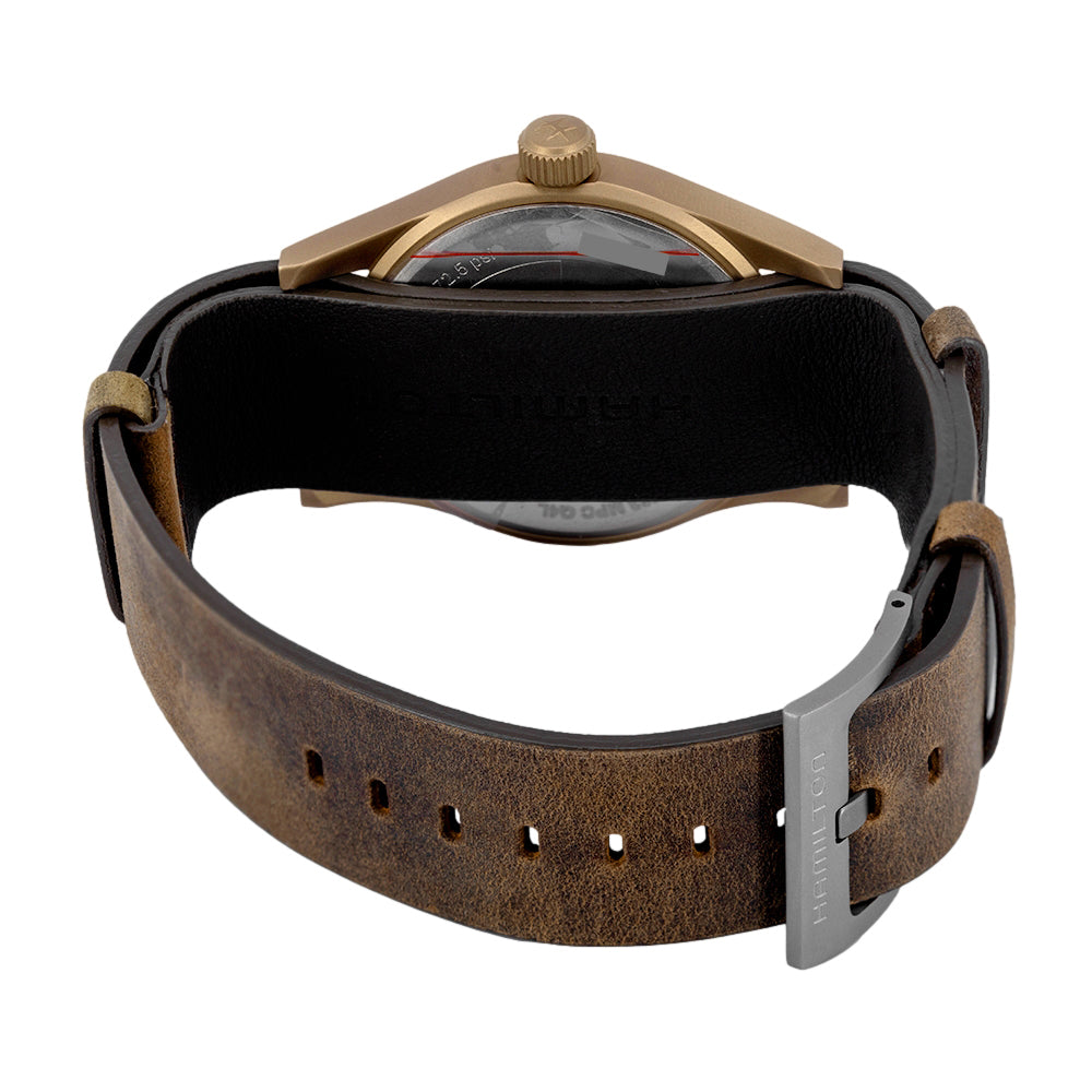 Hamilton Men's H69459510 Khaki Field Bronze 38 mm Mechanical