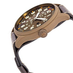 Hamilton Men's H69829560 Khaki Field Wind Brown Dial Watch
