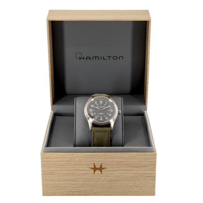 Hamilton Men's H70205830 Khaki Field Titanium Auto Watch