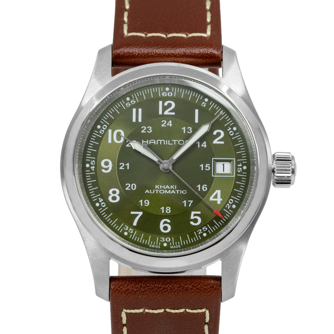 Hamilton Men's H70455560 Khaki Field 38mm Automatic