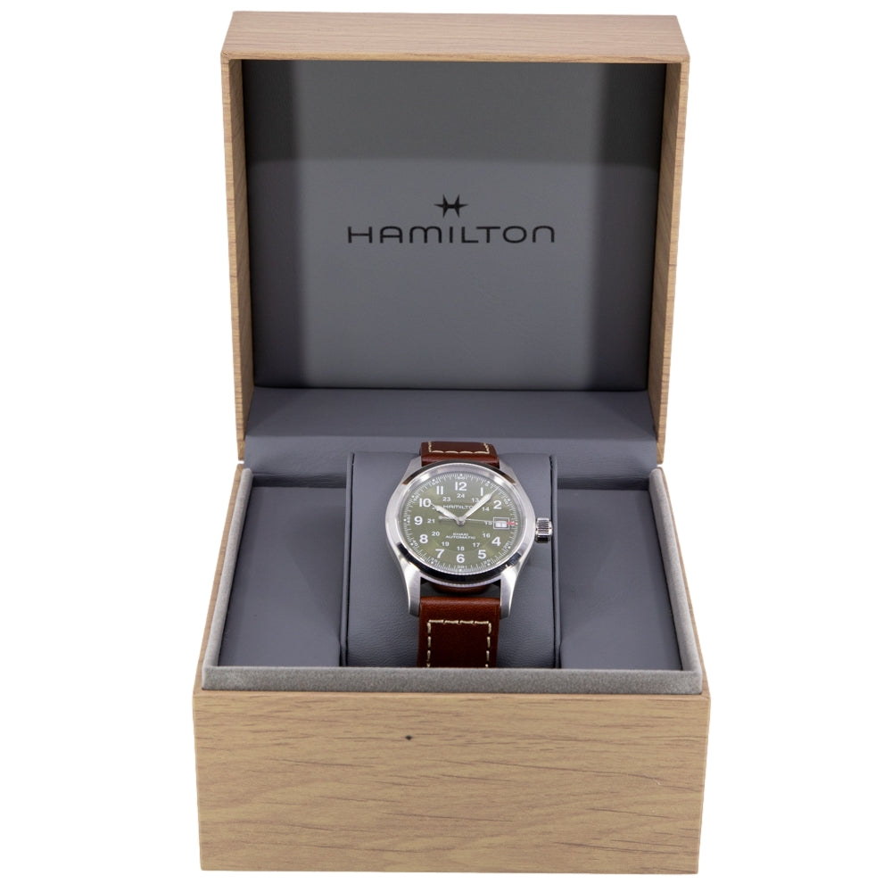 Hamilton Men's H70455560 Khaki Field 38mm Automatic