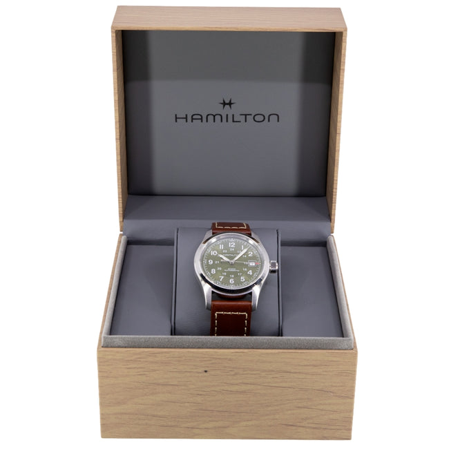 Hamilton Men's H70455560 Khaki Field 38mm Automatic