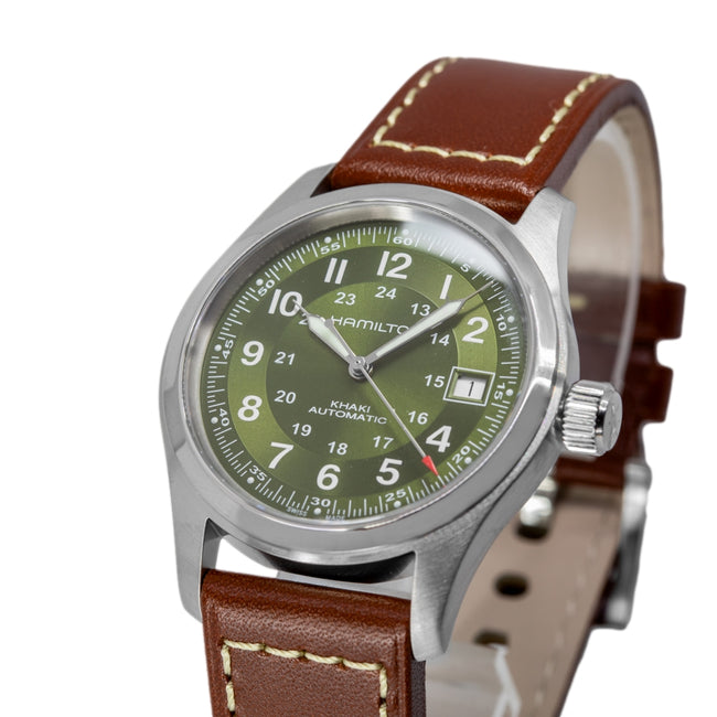 Hamilton Men's H70455560 Khaki Field 38mm Automatic