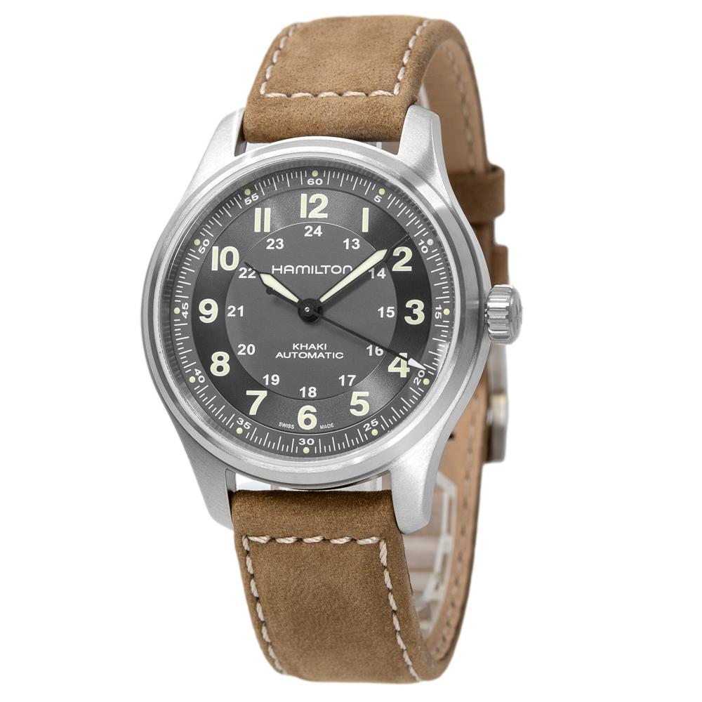 Hamilton Man's H70545550 Khaki Field Titanium Auto Watch