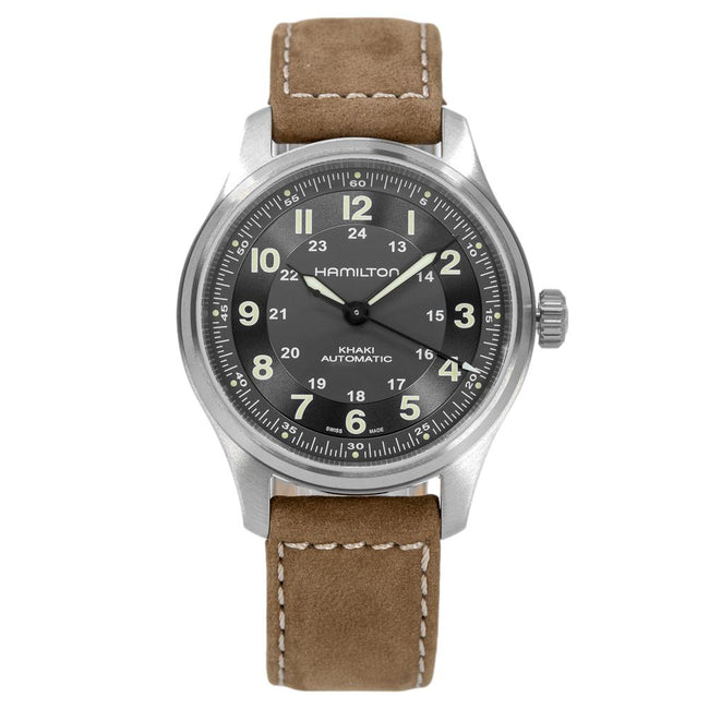 Hamilton Man's H70545550 Khaki Field Titanium Auto Watch