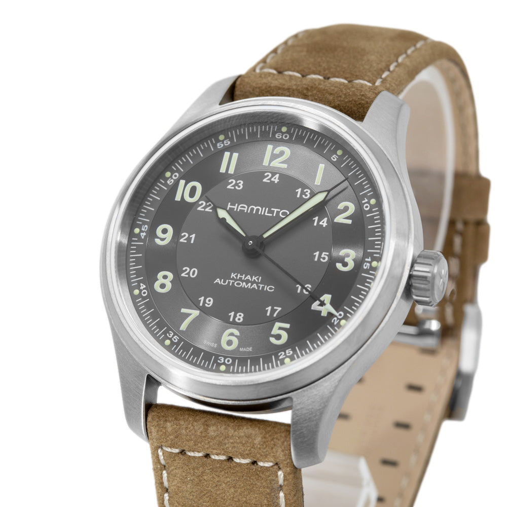 Hamilton Man's H70545550 Khaki Field Titanium Auto Watch