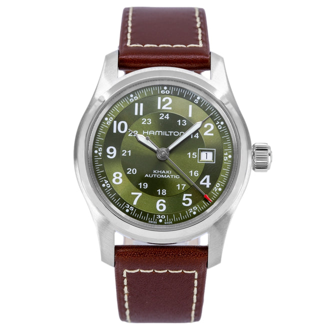 Hamilton Men's H70605560 Khaki Field 42mm Automatic