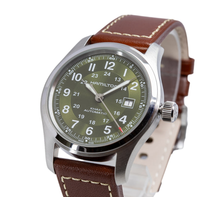 Hamilton Men's H70605560 Khaki Field 42mm Automatic