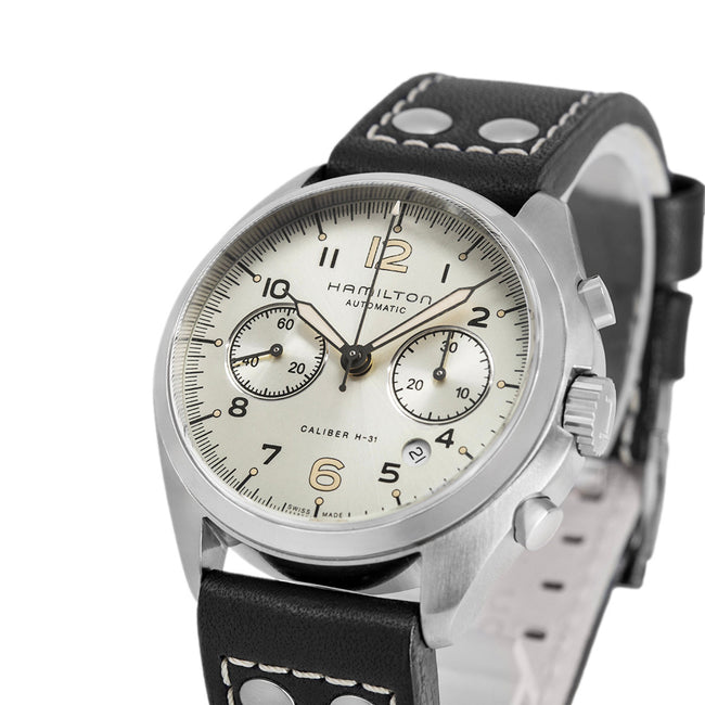 Hamilton H76416755 Khaki Aviation Pilot Pioneer Auto Chrono