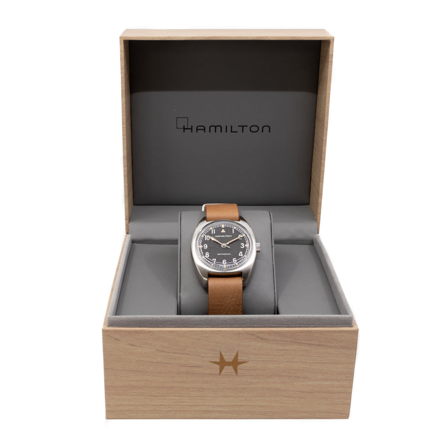 Hamilton Men H76419531 Khaki Pilot Pioneer Mechanical Watch