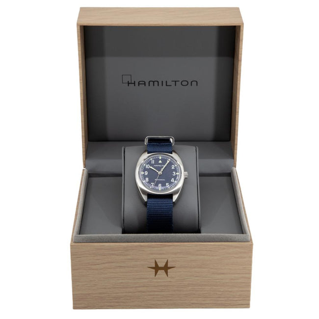 Hamilton Men's H76419941 Khaki Aviation Pilot Blue Watch